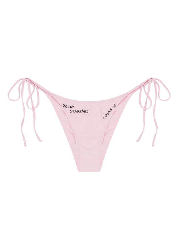 Valley Girl Bikini Bottom - Pink