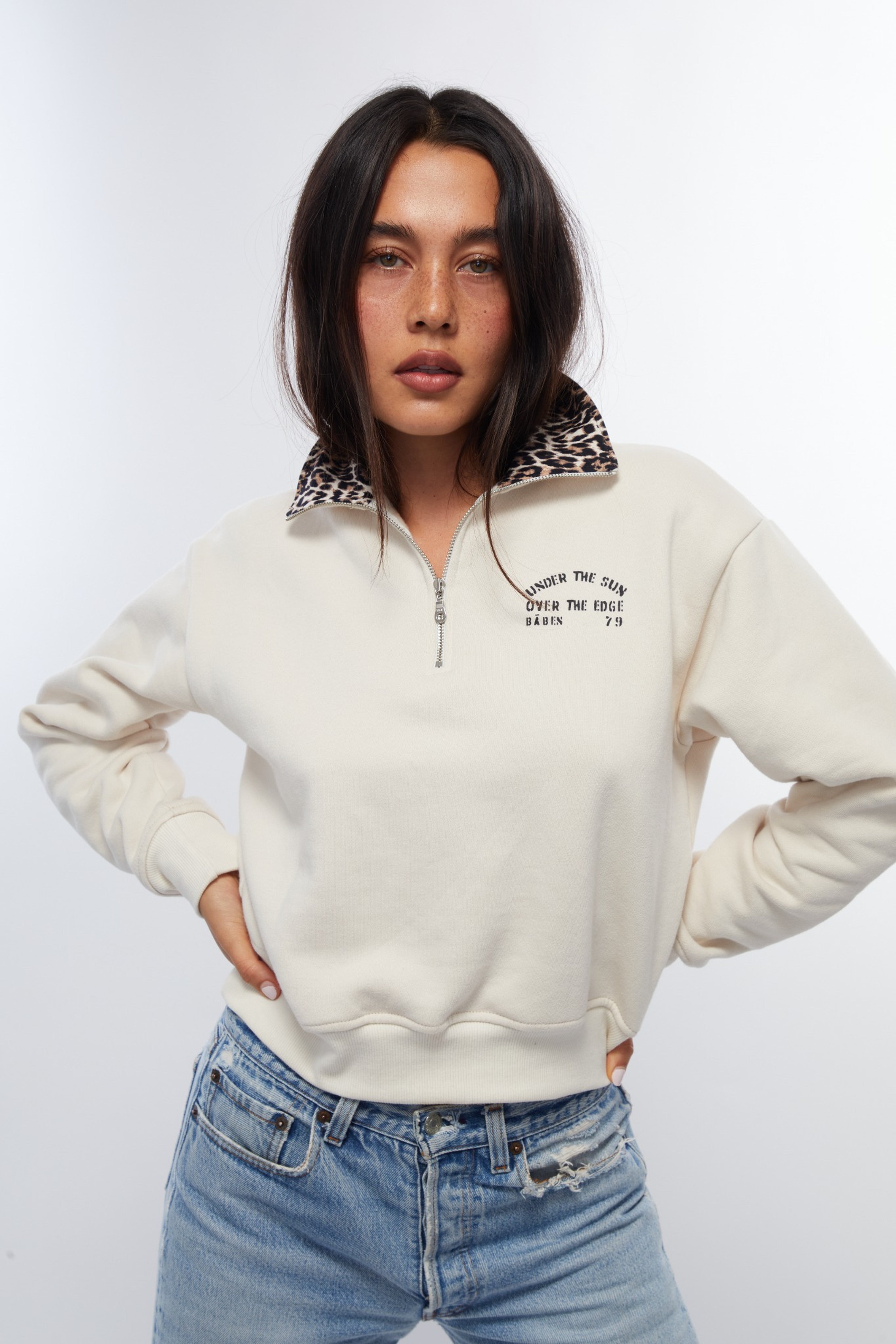 Quarter Zip Sweatshirt