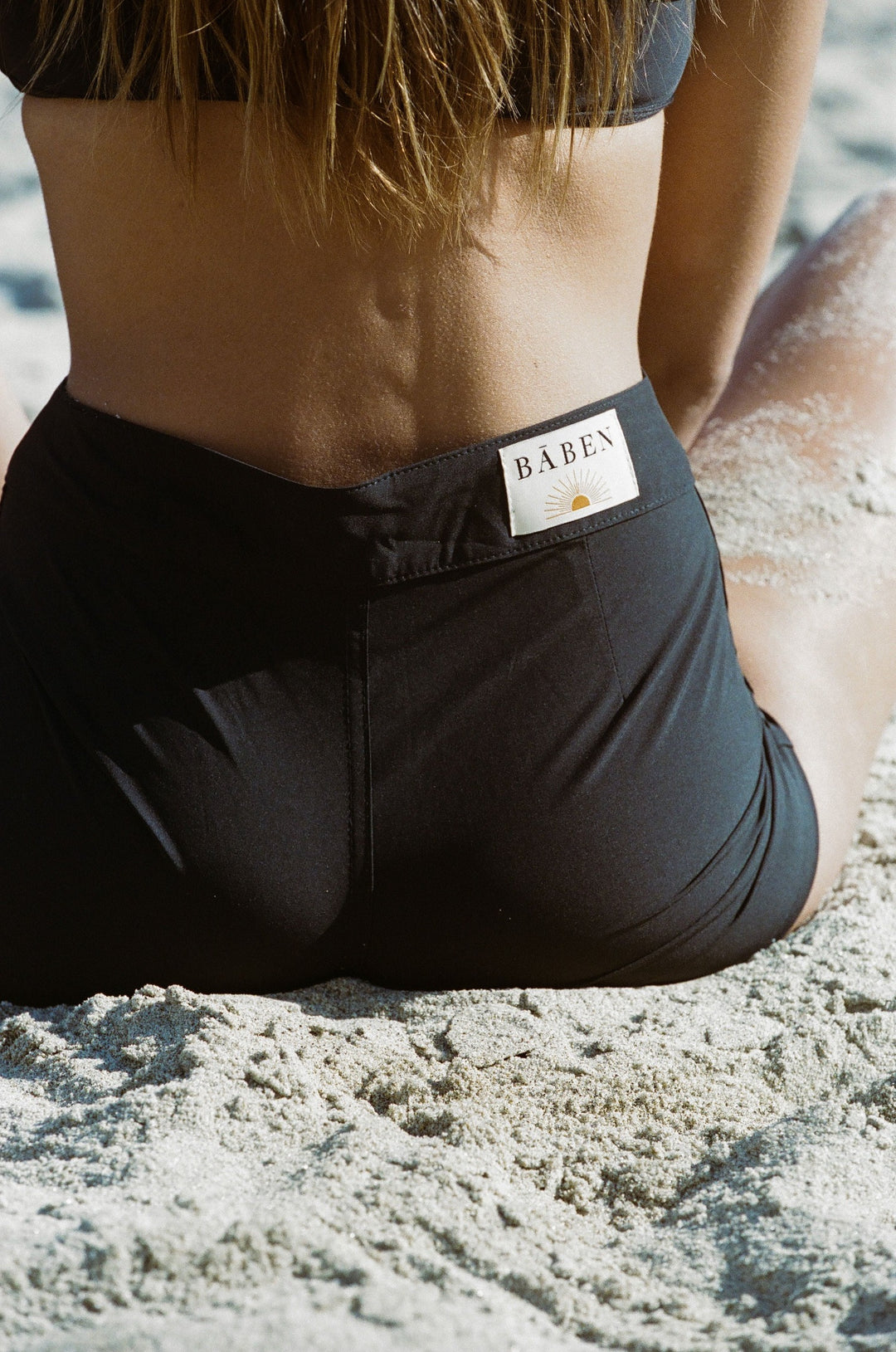 James Boardshort - Black – Bāben
