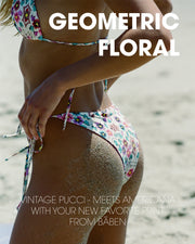 Tamara Reversible Bottom - Geometric Floral
