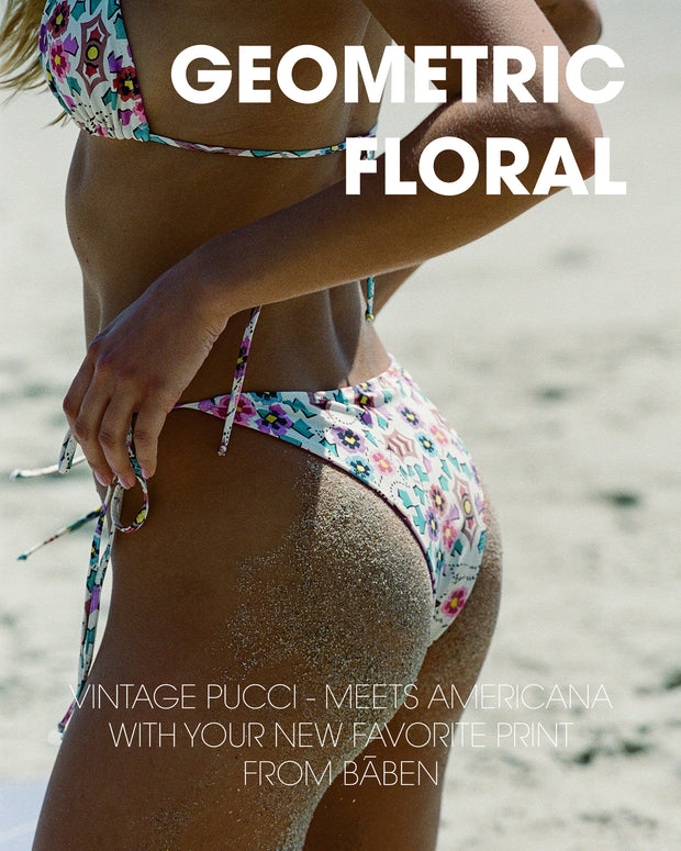 Tamara Reversible Bottom - Geometric Floral