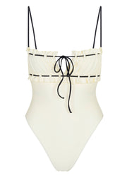 Antoinette One Piece - Creme / Black