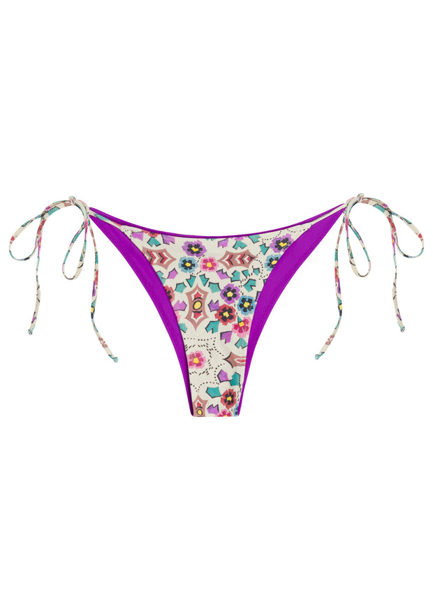 Tamara Reversible Bottom - Geometric Floral