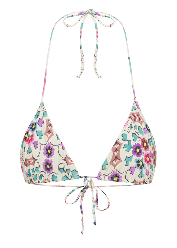 Tamara Reversible Top - Geometric Floral
