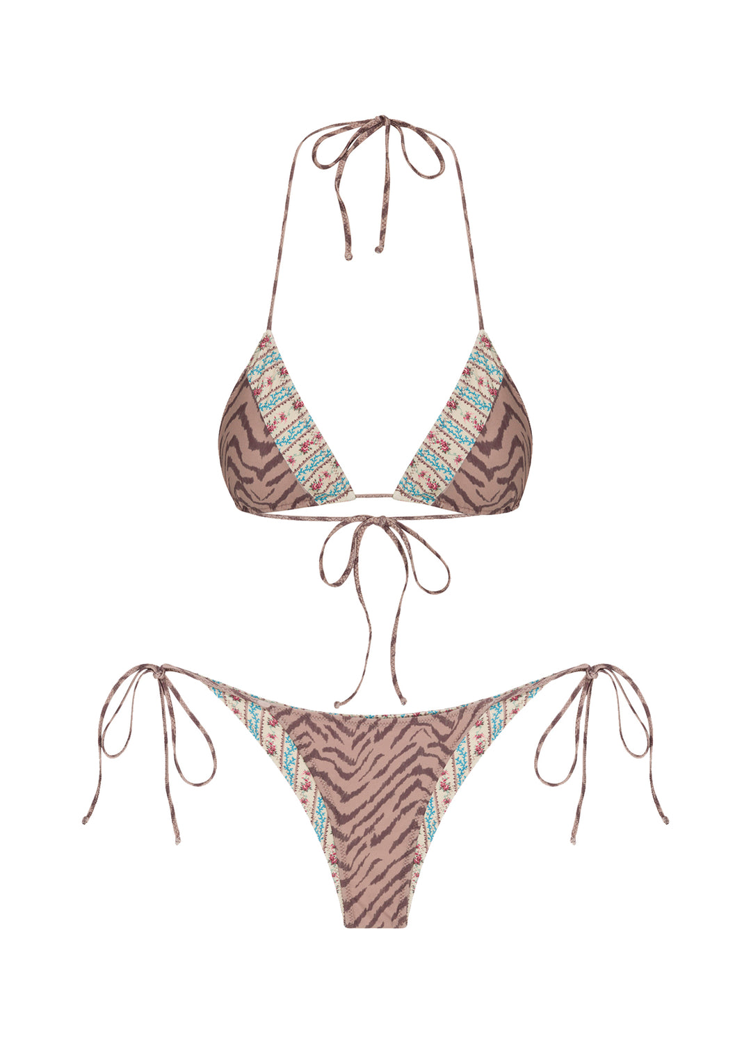 Reversible Bottom - Victorian Coral / Wild Thing – Bāben