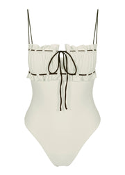 Antoinette One Piece - Creme / Black