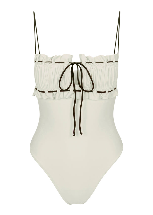 Antoinette One Piece - Creme / Black