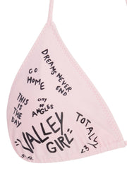 Valley Girl Bikini Top - Pink